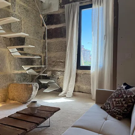 Loft Duplex Centro Con Terraza Privada 比戈